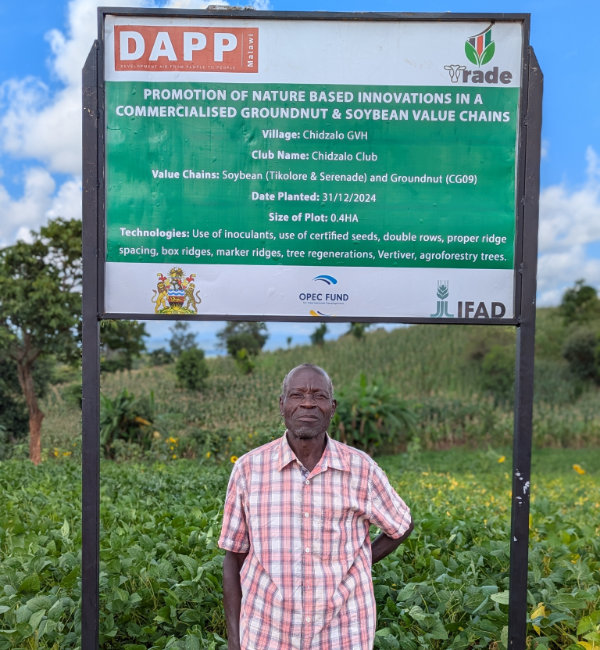Tambala has become an example of hope and success in his community.