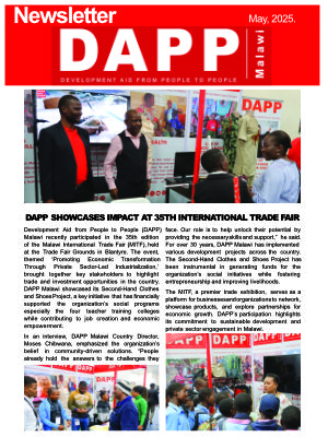Newsletter May 2025 - DAPP Malawi