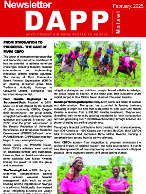 Newsletter February 2025 - DAPP Malawi