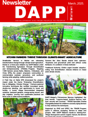 Newsletter March 2025 - DAPP Malawi
