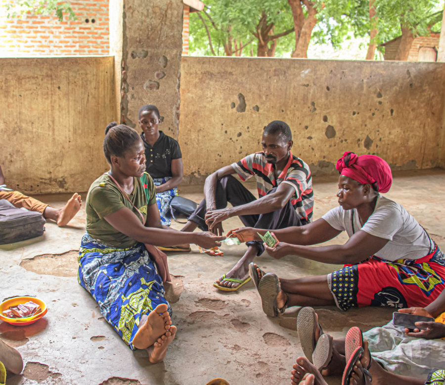 A saving and loans group meeting | DAPP Malawi